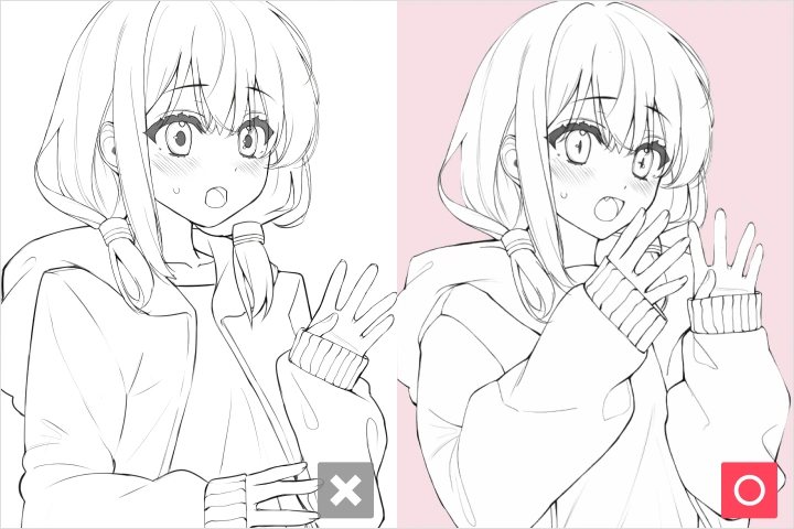 Coloso イラストレーター Kinty&OKAZU 例題