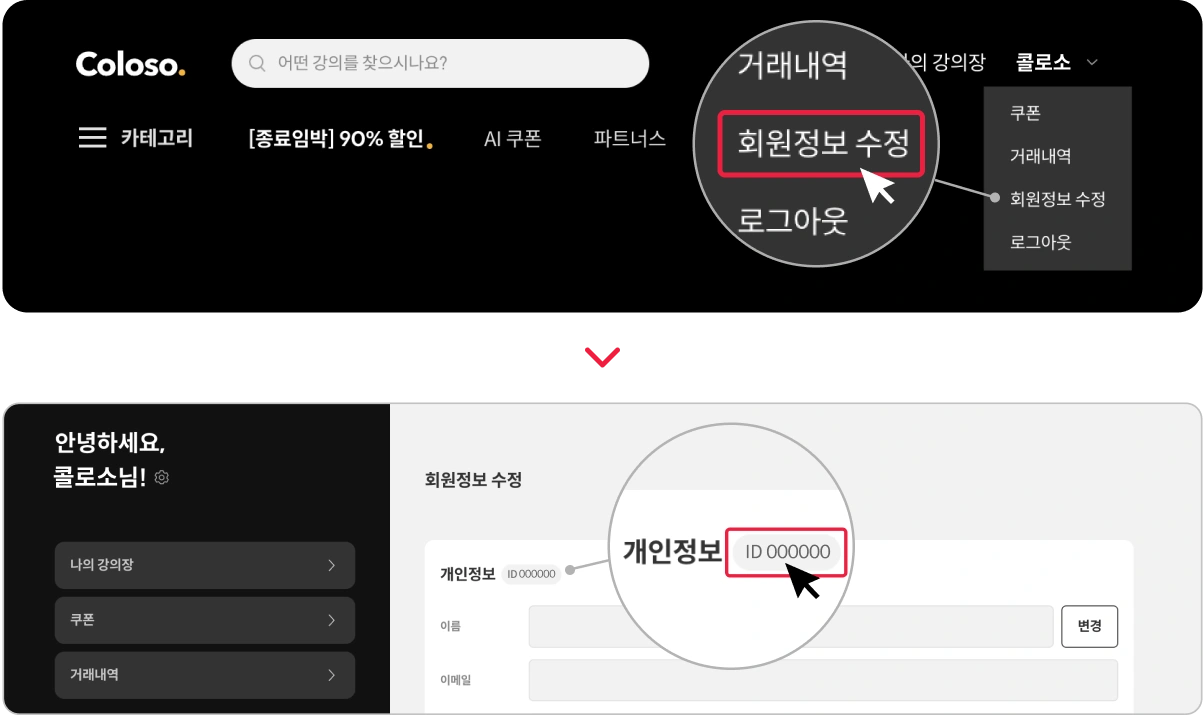 콜로소 프로모션명  쿠폰 이미지