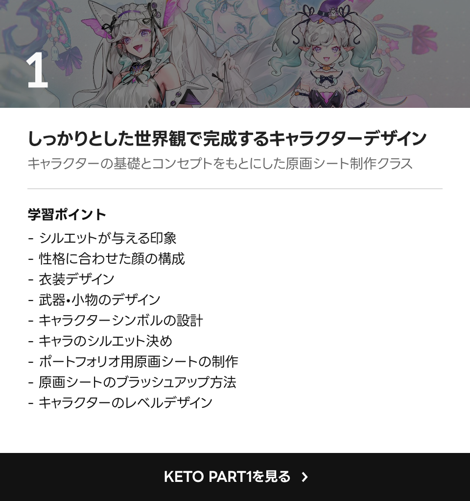 Coloso コンセプトアーティスト KETO 違い