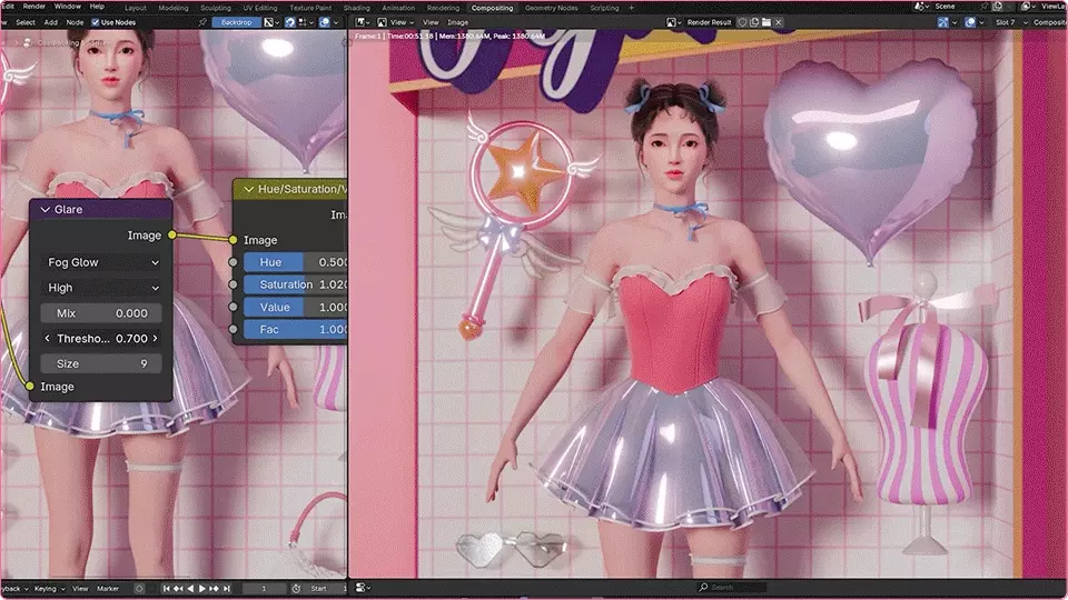 ImageSlide<span style="color: #1e1e1e;"><b>씬 연출을 위한 카메라와 조명 설정<br> 컴포지팅으로 장면 완성도 높이기</b></span>