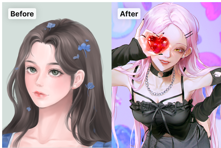 일러스트레이터 수줍 수강생 후기