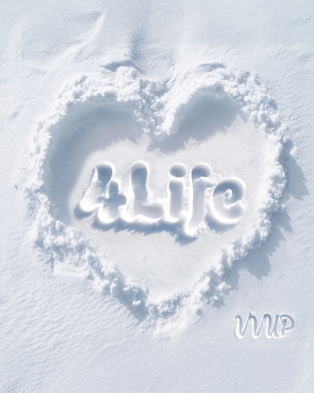 ImageSlide<font color=#ccc><b> VVUP(비비업) Special Digital Single [4 Life] 앨범 커버 (2024)</b></font>