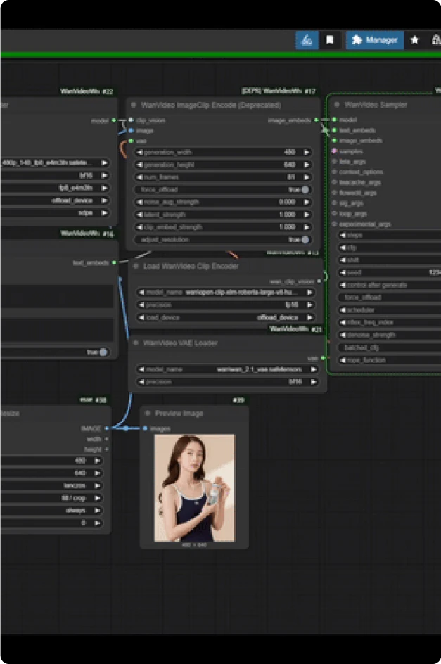 ImageSlide<p style="text-align: center;"> I2V 자동화 (보조 ComfyUI) </p>