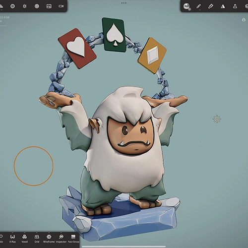 3D Character Artist,  Paul Ruano-Borbalan