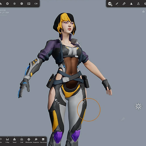 3D Character Artist,  Paul Ruano-Borbalan