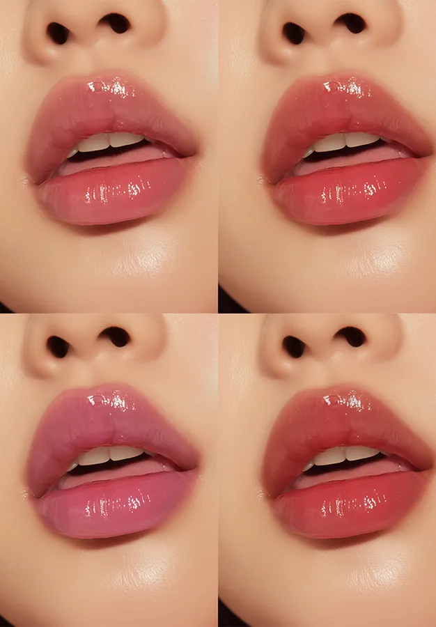 ImageSlide립 제품의 발색샷