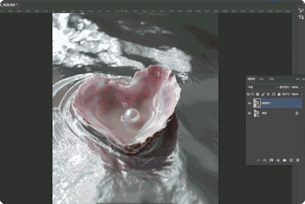 ImageSlide<b>STEP 4. </b><br>  원하는 형태가 한 번에 생성되지 않는 경우, 포토샵 AI 와 보정 기능을 활용해 원하는 이미지로 후보정