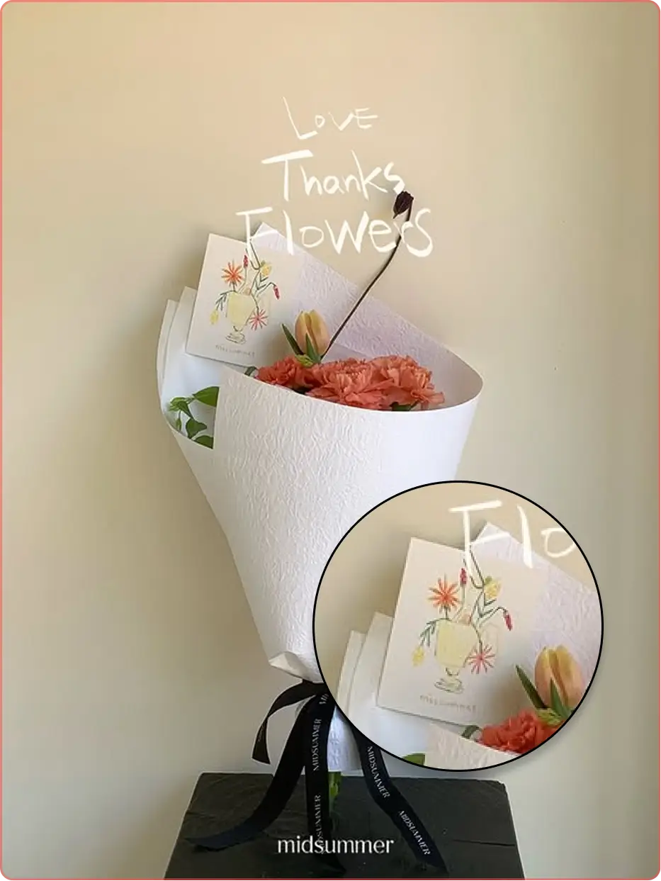 ImageSlide<span style="color:#474A3F;">국내최초였던 시그니처 메시지 카드 제작 계기</span>