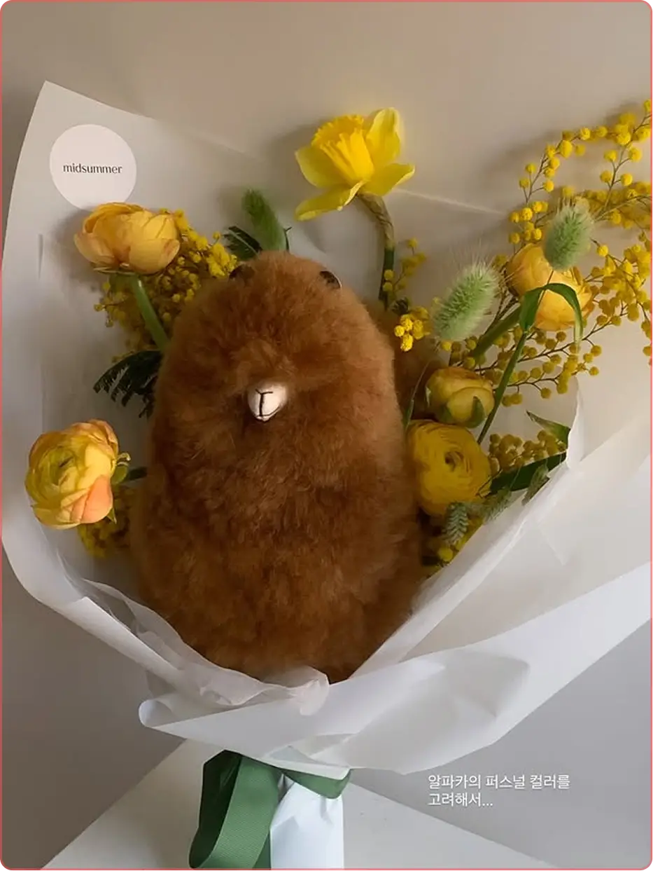 ImageSlide<span style="color:#474A3F;">특별한 선물이 되는 인형 꽃다발 제작 방법</span>
