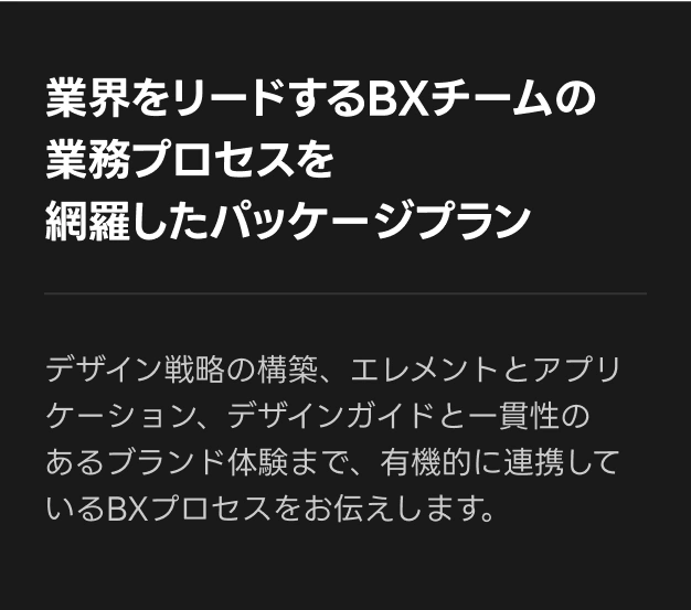 Coloso BXデザイナー Plus X BX Team