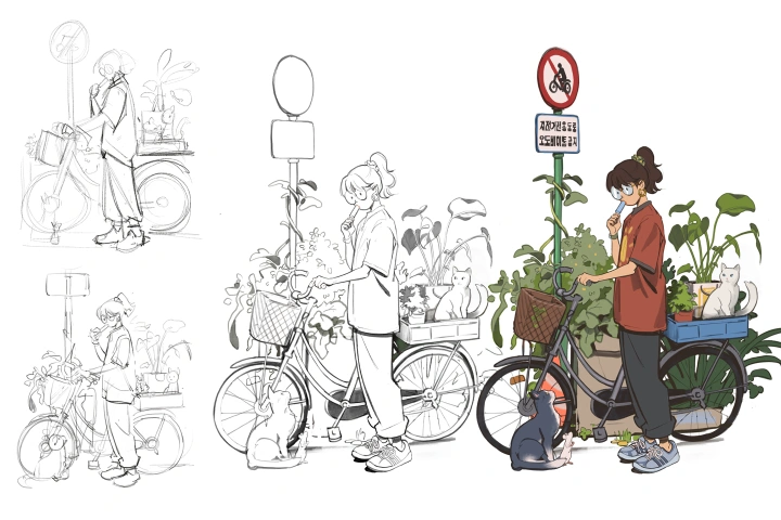 Illustrator Bjork (hamboggy)