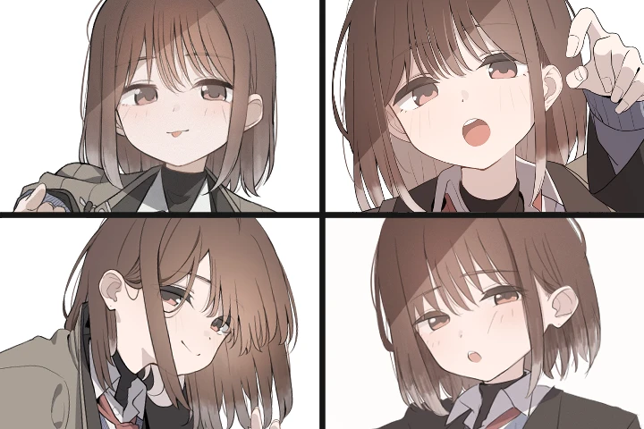 イラストレーター しわ