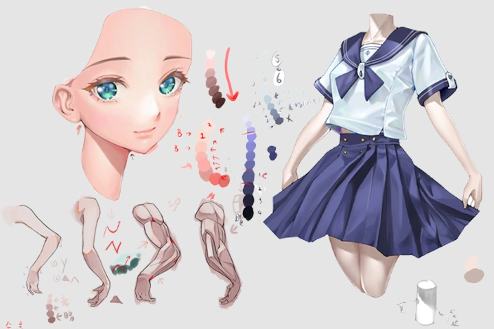 Illustrator, Sinms