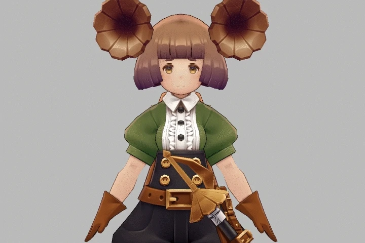 3DCGキャラクターモデラー 高部