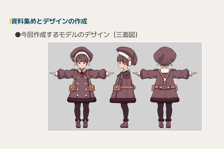 3DCGキャラクターモデラー 高部