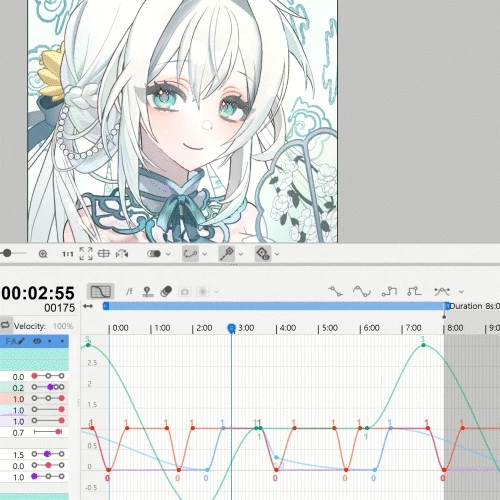 Live2D 아티스트  미터