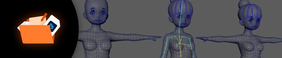 3DCGキャラクターモデラー 高部