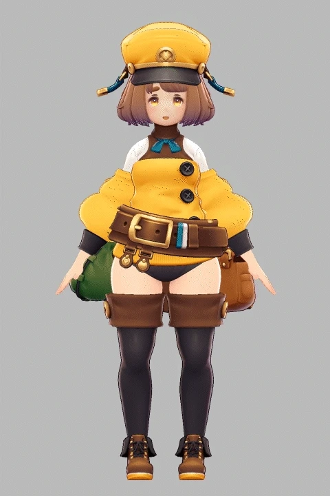 3DCGキャラクターモデラー 高部