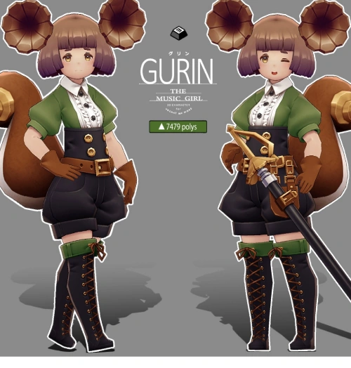 3DCGキャラクターモデラー 高部