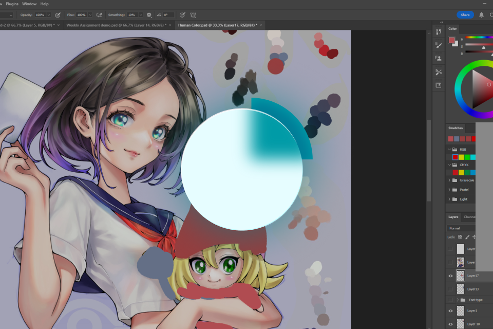Illustrator, Sinms