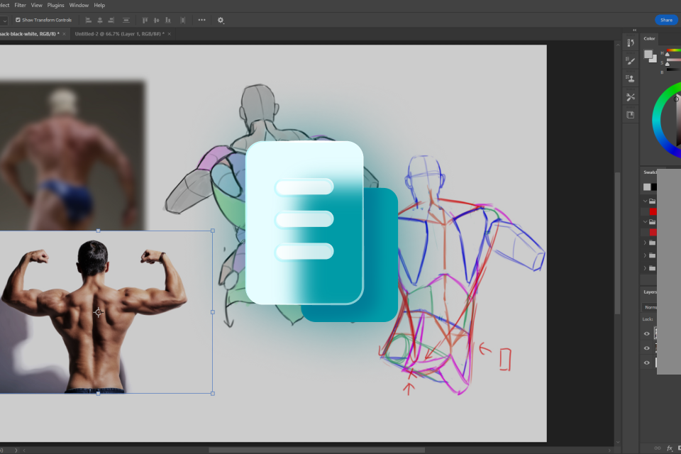 Illustrator, Sinms