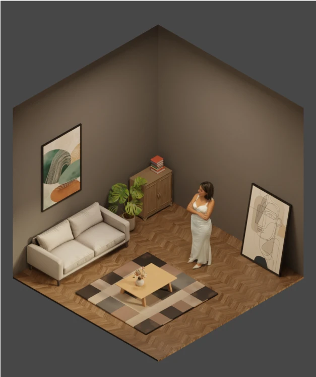 ImageSlide<div style="text-align: center;"><b>낮은 퀄리티의 3D 에셋을 <br> 실사급 퀄리티로 변경</b></span></div>