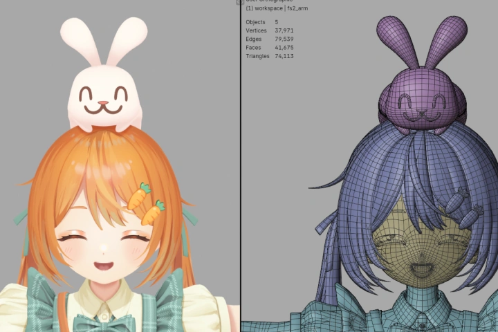 3DCG모델러 후사코