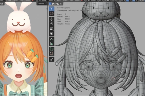 3DCG모델러 후사코