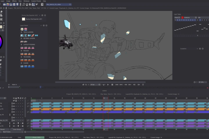 2D FX Animator, Sixtine James