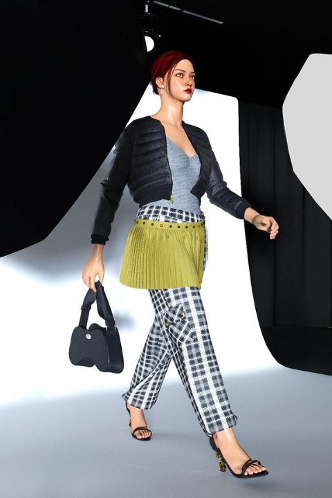 3D Fashion Designer Monica Findeis