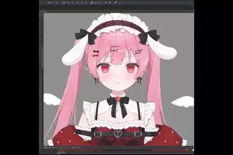 Live2Dモデラー めてねぇ