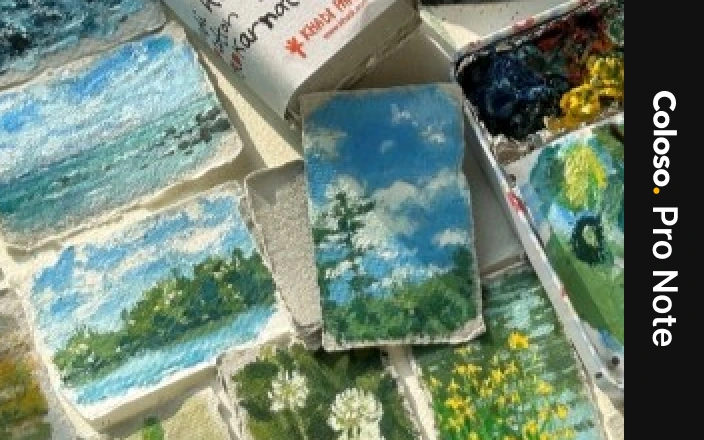 부담 없이 가볍게 시작하는 오일파스텔 & 틴케이스 유화 가이드