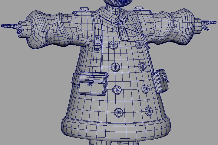3DCGキャラクターモデラー 高部