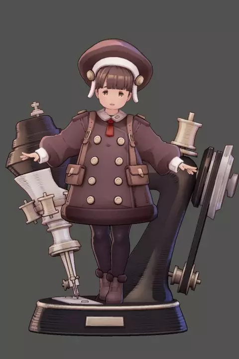 3DCGキャラクターモデラー 高部