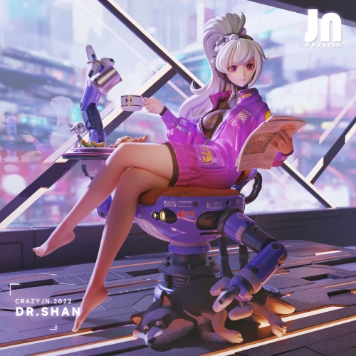 CrazyJN，3D藝術家