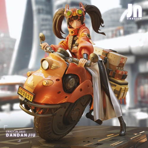 CrazyJN，3D藝術家