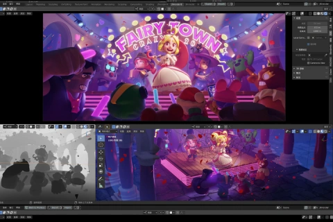 CrazyJN，3D藝術家