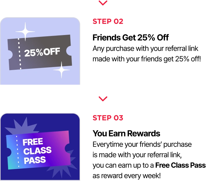 Get Rewarded for Refering Friends