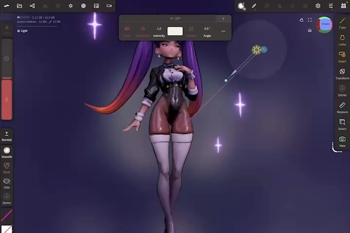 3D Character Artist,  Paul Ruano-Borbalan