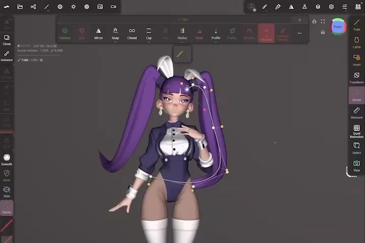 3D Character Artist,  Paul Ruano-Borbalan