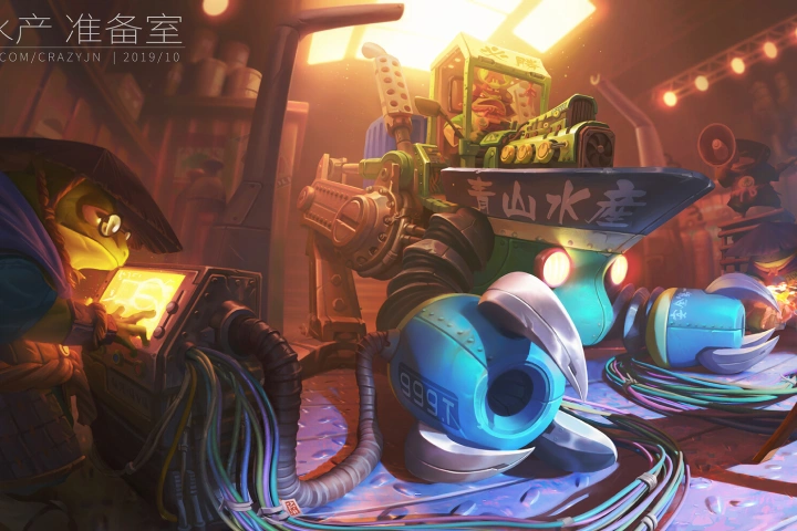 CrazyJN，3D藝術家