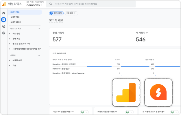 ImageSlide<b>프롬프트 마켓 + SEO + GA4</b>