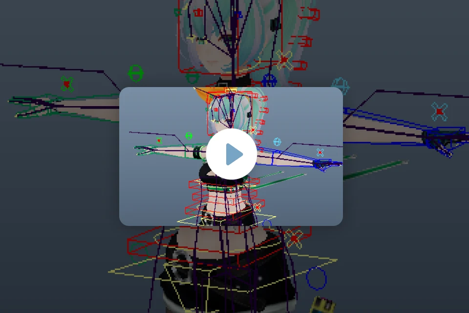 3D 리깅 아티스트 백훈