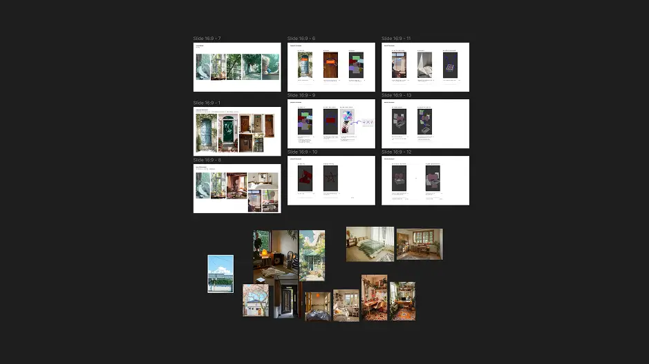 ImageSlide<center><span style="color:#fff;">스토리보드 / 레퍼런스 정리</span></center>