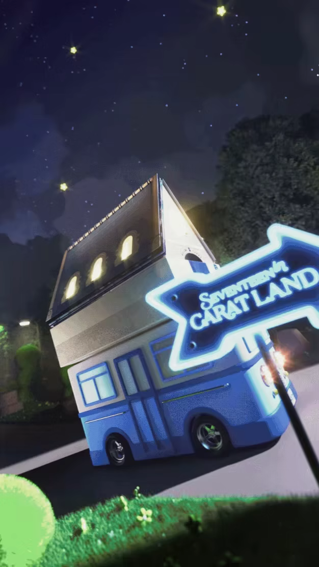 ImageSlide<span style="color:#fff;"><b>SEVENTEEN</b> 'SEVENTEEN in CARAT LAND' Memory Book 3D Video © 2025 Hybe Corporation</span>