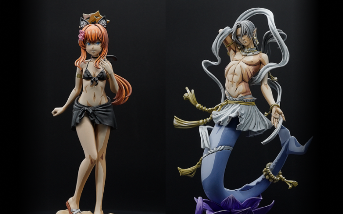 二次元塗装で創る自分だけの2Dフィギュア表現