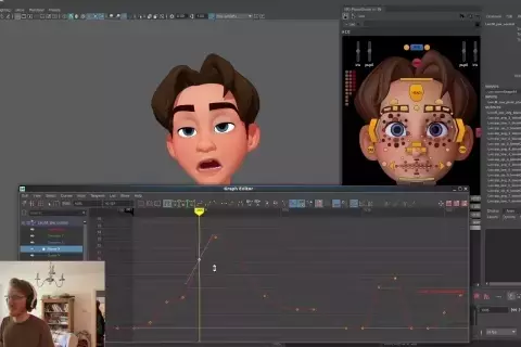 Animation Supervisor, Laurent Rossi exercises