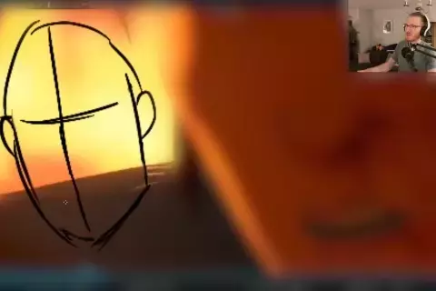 Animation Supervisor, Laurent Rossi exercises