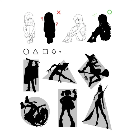 イラストレーター Midori 講座の例題
