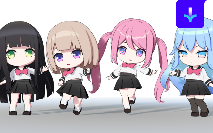 Blender Character Modeling Challenge: Creating Cute SD Characters
